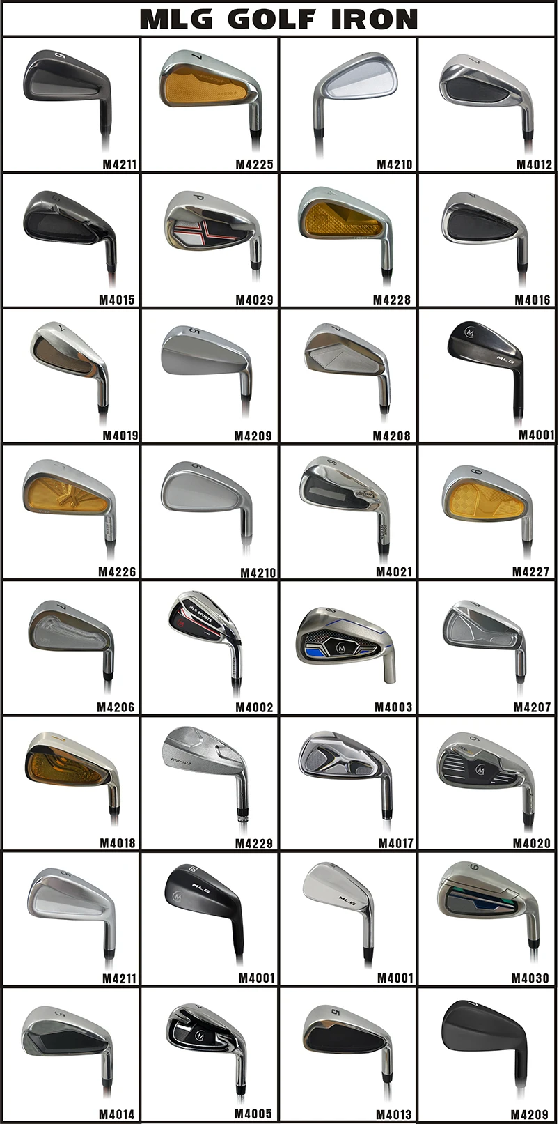 Hot Sale Golf Club Putter Driver Wedge Iron Wood Custom Golf Clubs