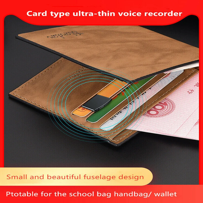B3 Mini Professional Dictaphone Ultra Thin HD Child Safety Encryption Digital Voice Recorder Music Player Meeting Class Lecture