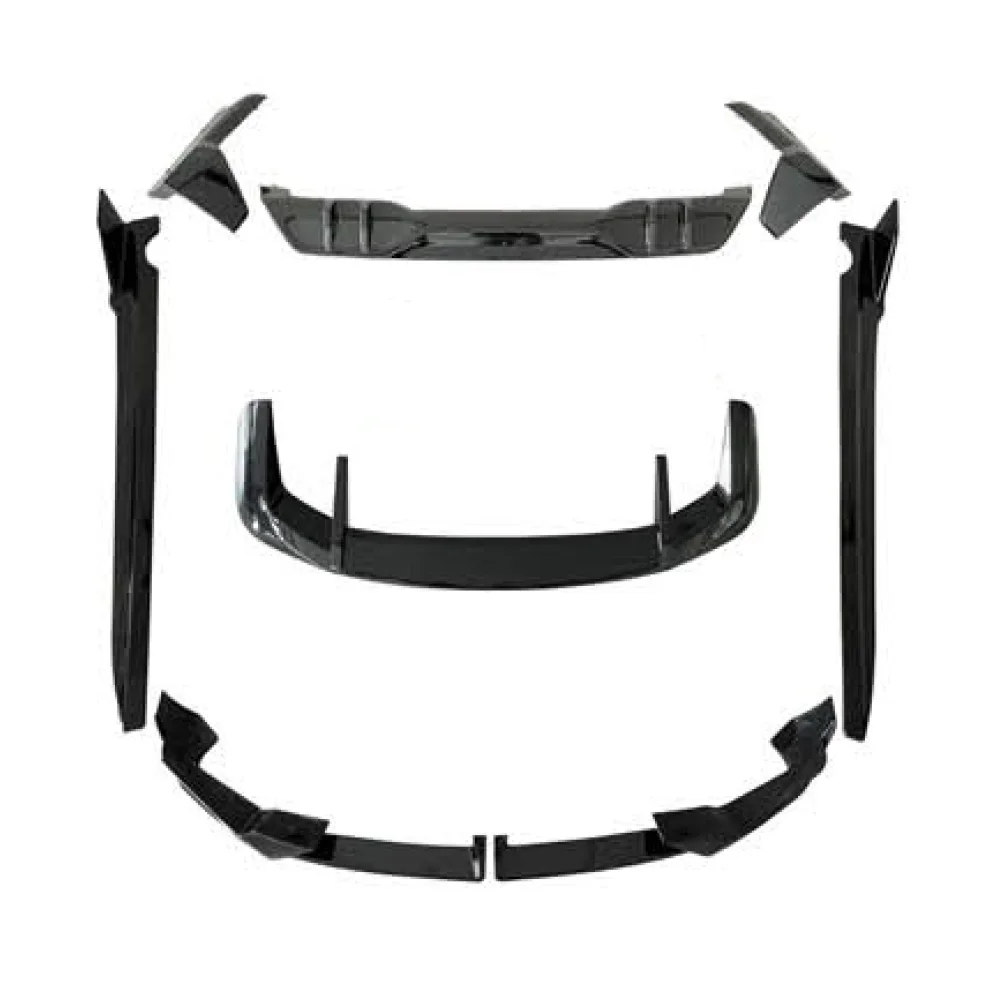 New Model X5 G05 LCI Body Kits Front Splitter Rear Diffuser Side Skirts Spoiler G05 LCI aero Kits with Glossy Black