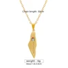10-B necklace [gold]