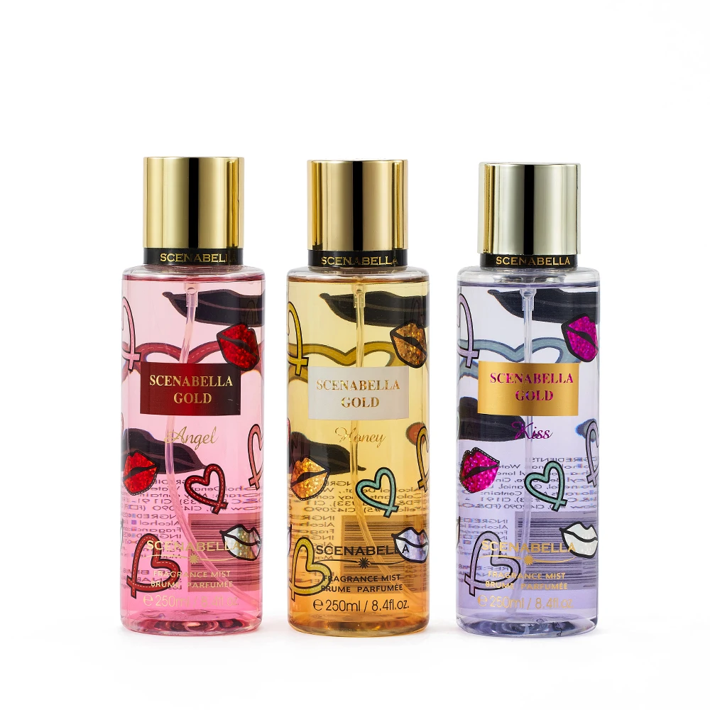 Private Label 250ml Natural Bodi Mist Secret Sweet Floral Lavender Body  Spray Sexy Fragrance Body Splash Perfume