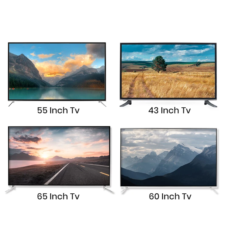 Дешевый телевизор 32 дюйма FHD 2K LED Tv с плоским экраном 32 дюйма Smart Tv