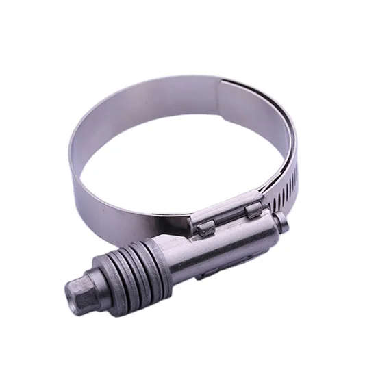 Stainless Steel Heavy Duty Constant Tension silicone Hose Clamp