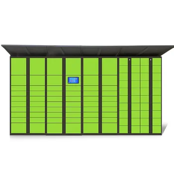 Knock Down Structure Self Pick up Electronic Smart Outdoor Parcel Locker Parcel Delivery Locker for Post Parcel Locker Meaning