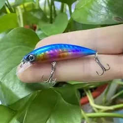 Cheery New 50 Millimeter Cheery Mini 50s Artificial 3D Eyes Hard Bait ABS Freshwater Fish Lure Kit for Marlin Sinks Slowly River – Hard Lure – view 4