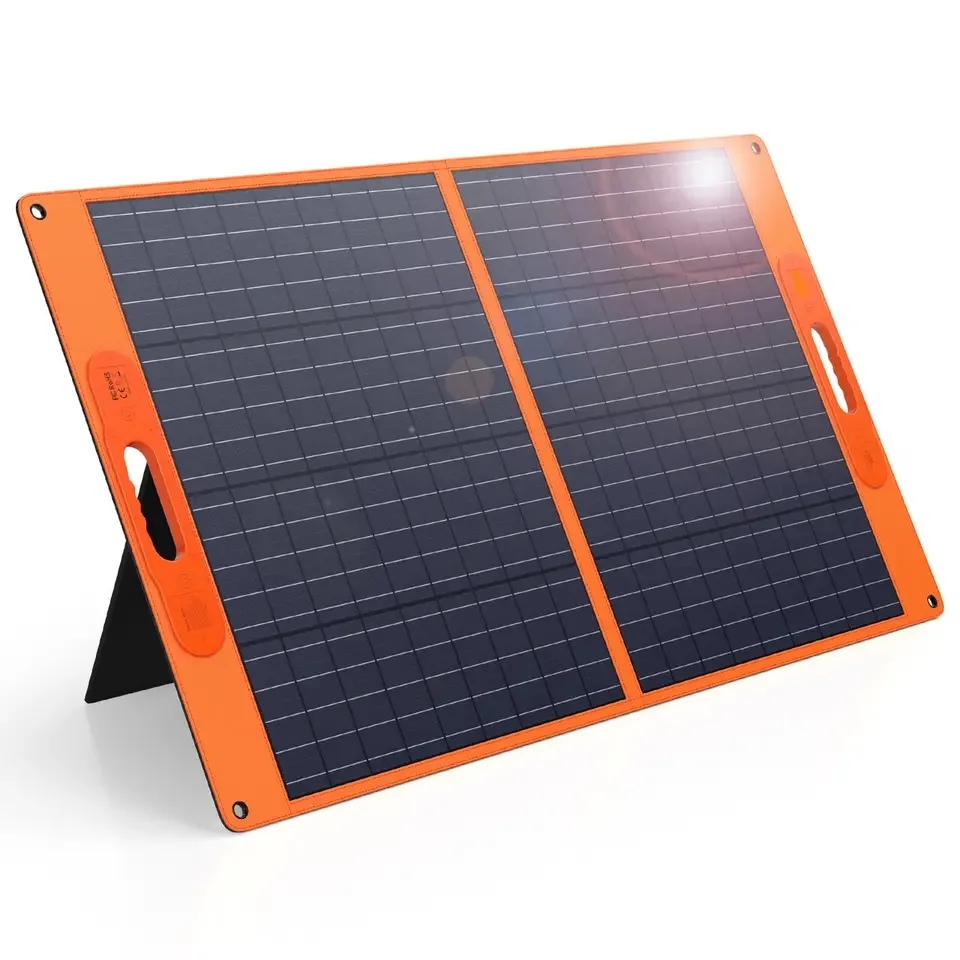 Portable Foldable Solar Panel 60w100w200w 2 Fold Monocrystalline ...