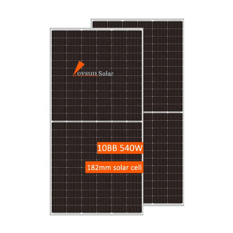 Lovsun Q Cell 530w 540w 550w Solar Panels Mono Perc 144 Half Cells PV Module