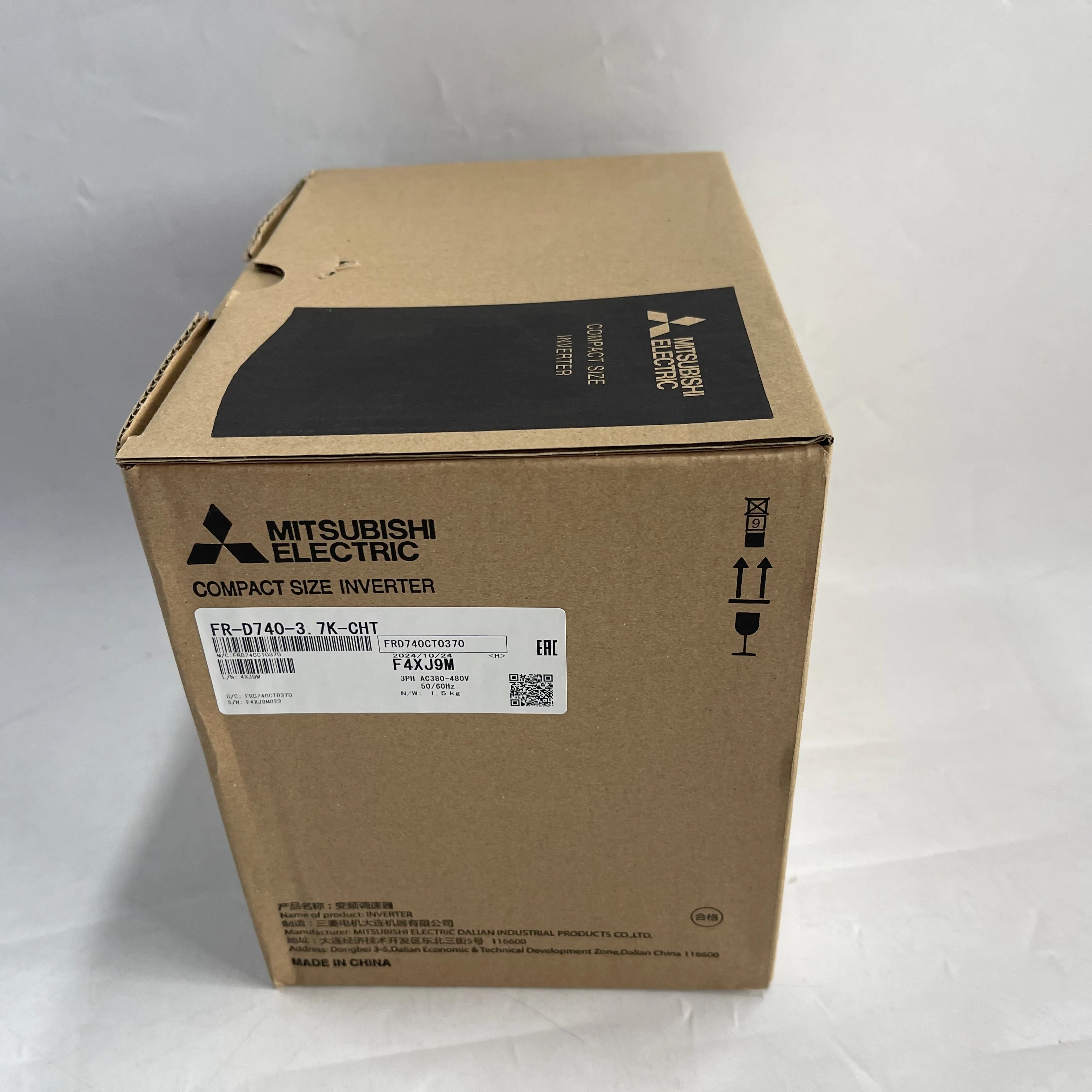 MITSUBISHI Compact Size Inverter FR-D740-3.7K-CHT