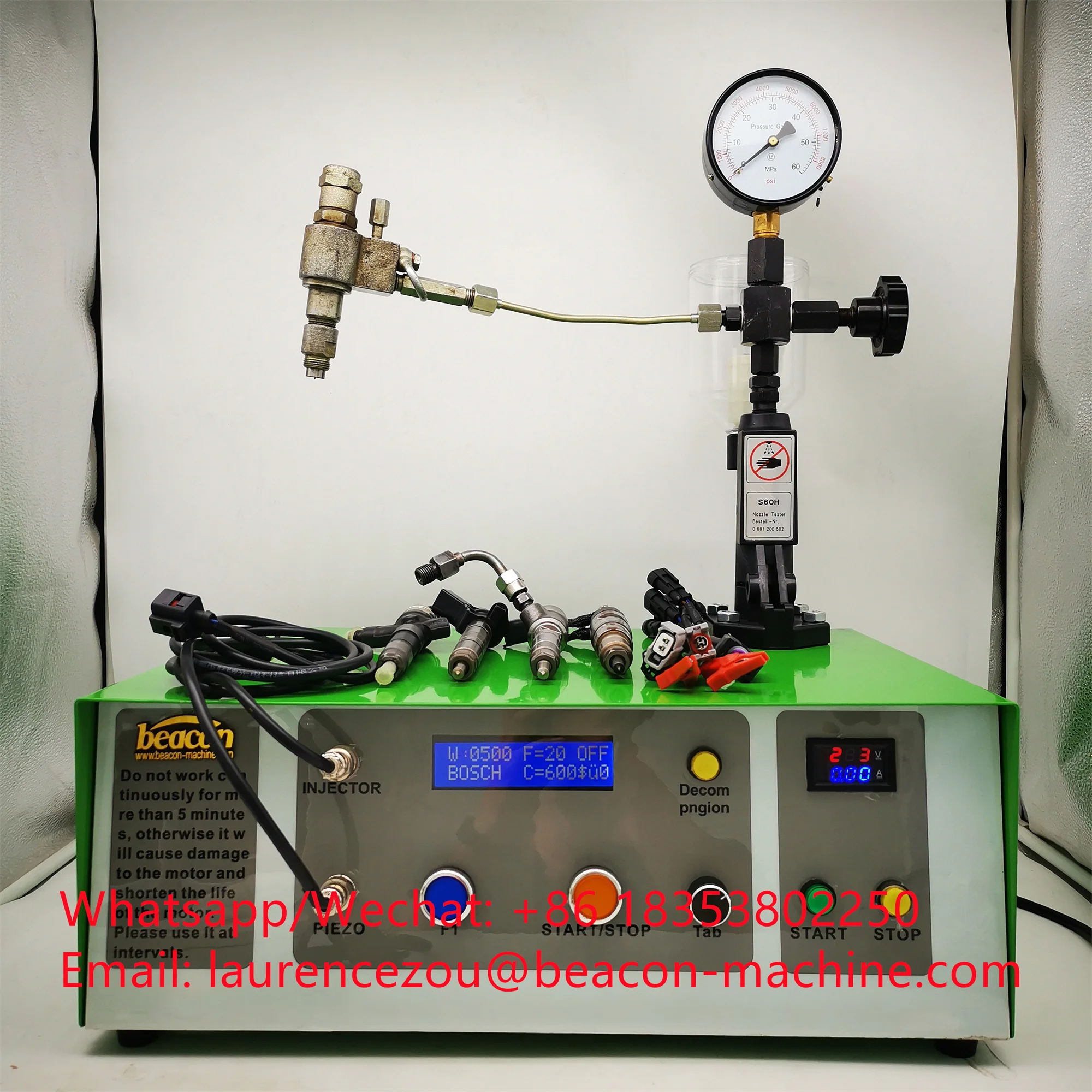 Crs1200 Diesel Fuel Common Rail Injector Tester Can Test Common Rail