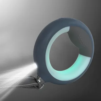 Alternative view of Luxury Colorful Luminous Custom Light Up Dog Leash and Collar Pet Retractable LED Dog Leash with Light