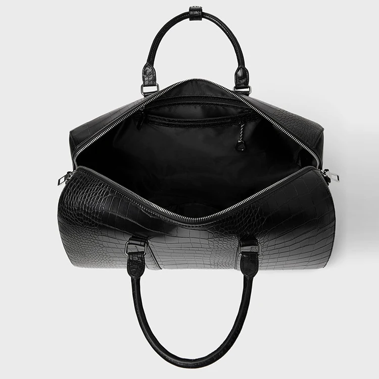 Sportmax | Woman - crocodile-print Leather Bowling Bag - Black