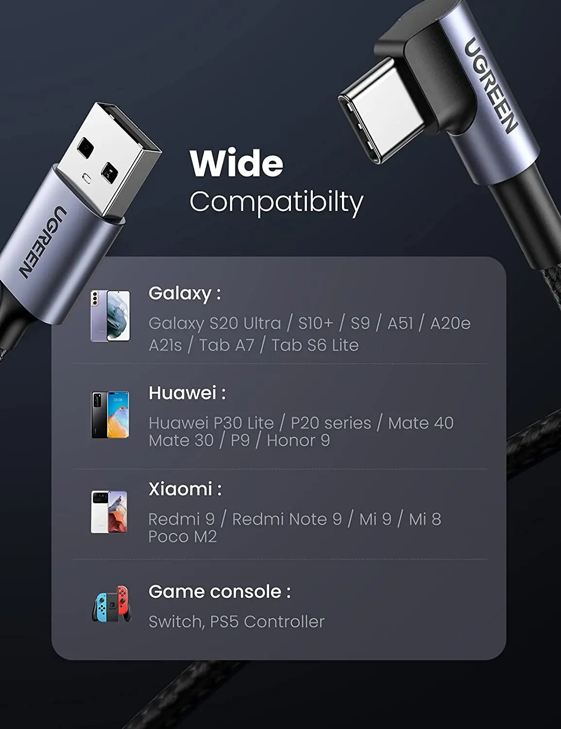 Cavo iPhone 2 Metri [Certificato MFi], Cavo lightning USB C Cavo