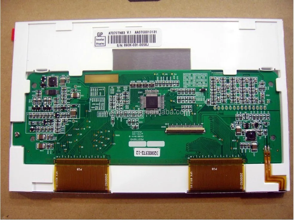 Écran LCD Innolux AT070TN83 V.1 7 Pouces - 800x480, 40 Pins, 16:9, Neuf