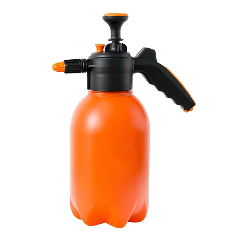 RUIPU 2L Water Cans Garden Plastic Plant Watering Can Indoor Sprayers Orange Sprayer Flower Spray Bottle With Decompress Valve