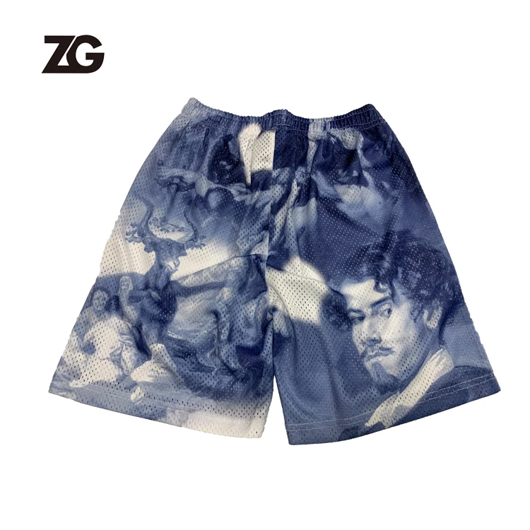 Personalized Custom Mesh Basketball Shorts Sublimation Print Logo