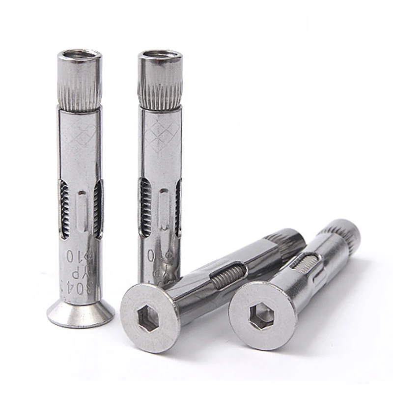 M8 M12 M18 Astm B8 B8m B8t A453 Gr660 A286 188 Stainless Steel Hex Socket Countersunk Flat Head