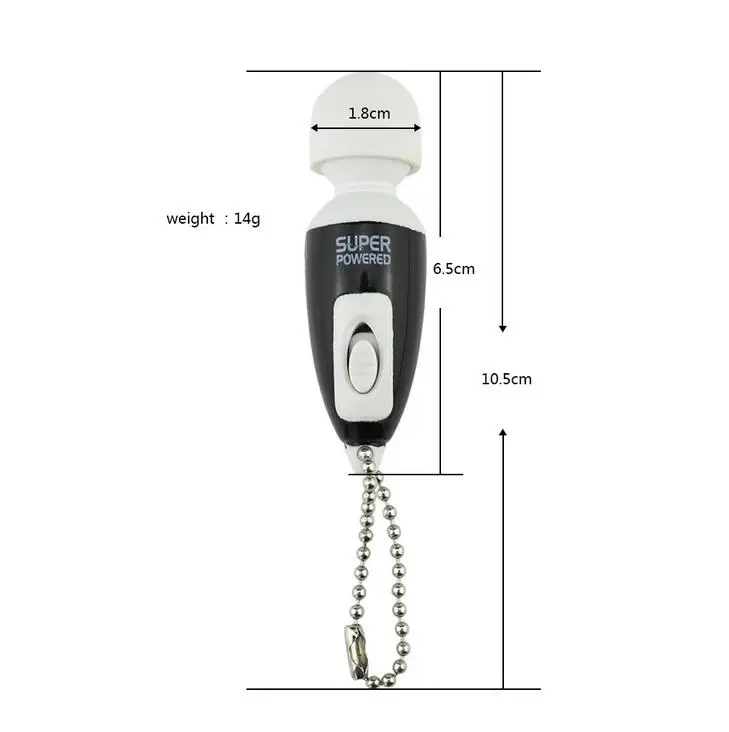 Mini Av Wand Massager Vibrator Sex Toy Tiny Vibrator Powerful Female  Personal Massage Dildo Vibrator for Women