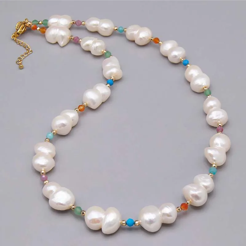 Handmade Fashion Baroque Pearl Jewelry 