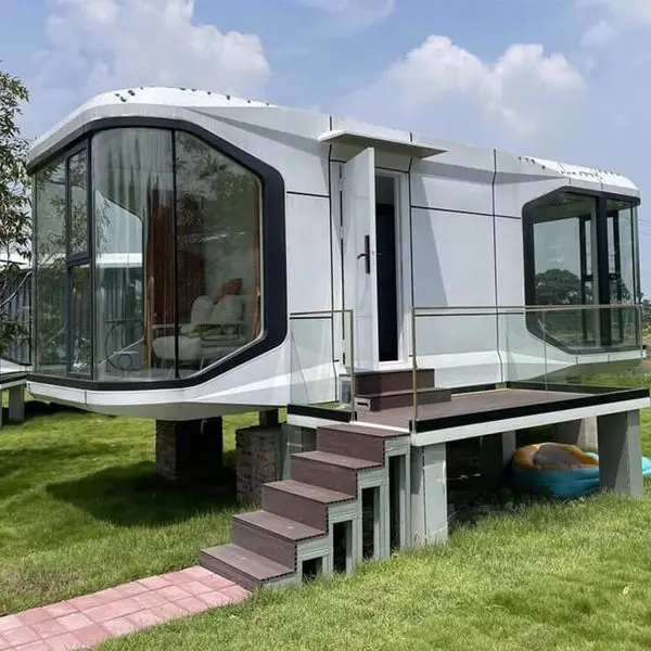 Made in China Export-specific Mobile Homes High Quality Super Luxury Space Capsules for Sale