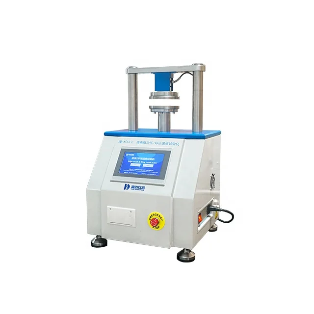 Edge Pressure Ring Crush Strength Tester Carton Paper Board  RCT/ECT/FCT/PAT Test Machine