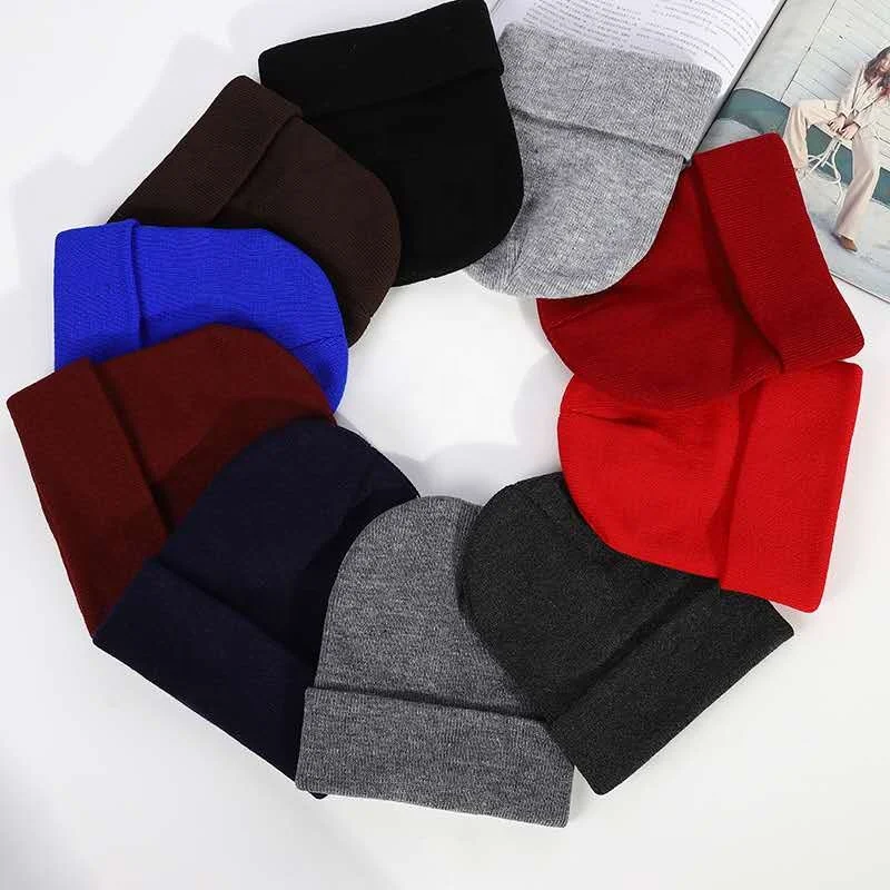 Emf Blocking Beanie Anti 5g Radiation Silver Fabric Liner Knitted Hat