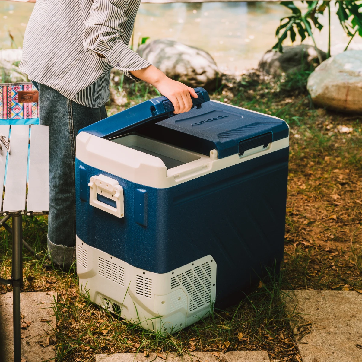 ZA60 Alpicool Camping Fridge - Dual-Zone Portable Refrigerator
