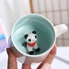 Panda rojo blanco