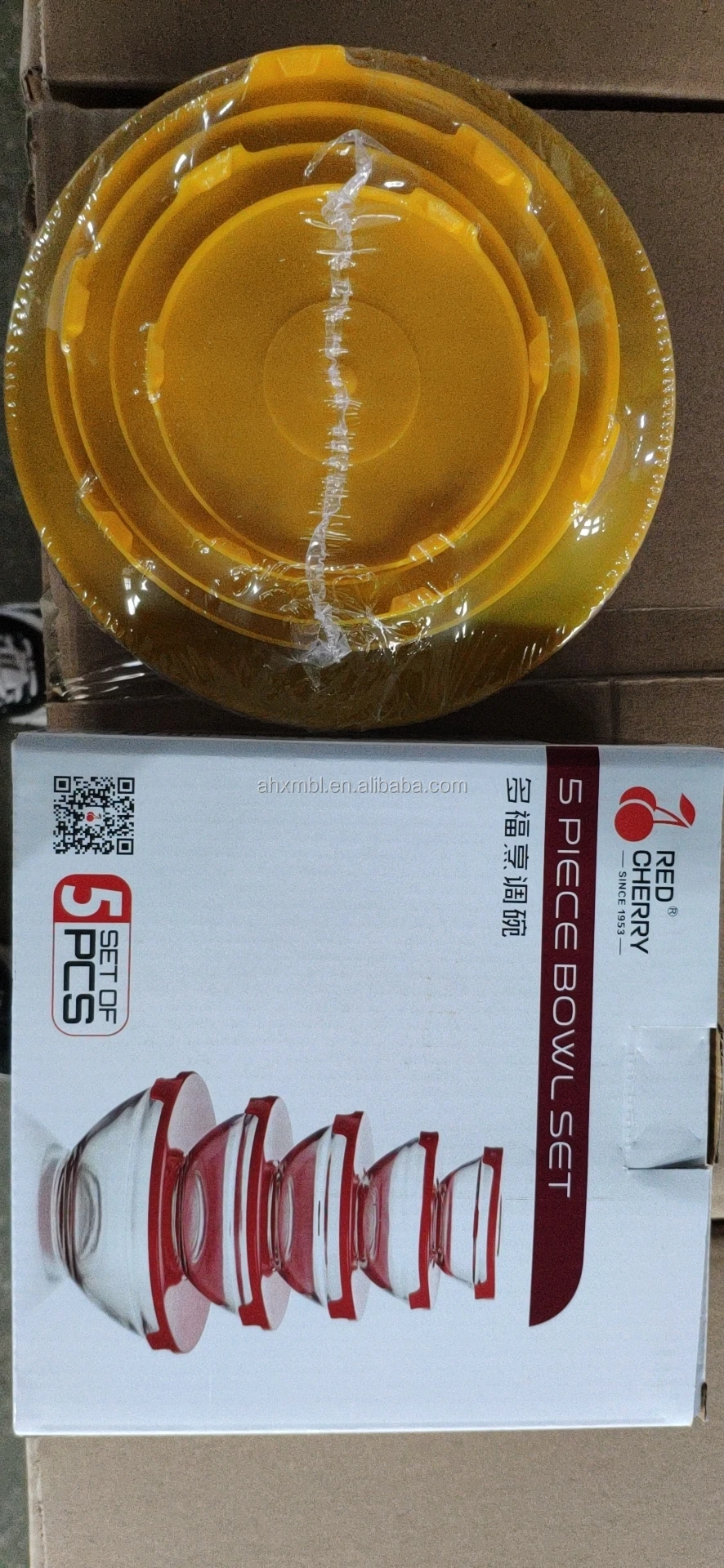 red cherry 808 glass bowl sets