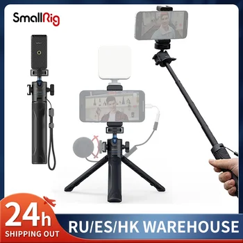 SmallRig Vigor Black Vlog Kit Compact and Stretchable with Tripod Grip Selfie Stick Mode for Multiple Scenarios detail image
