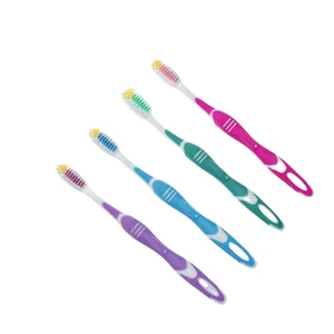 Reliable Toothbrush Supplier Home Use Daily Manual Toothbrush Four Colors Combination Hard Smoker Brush