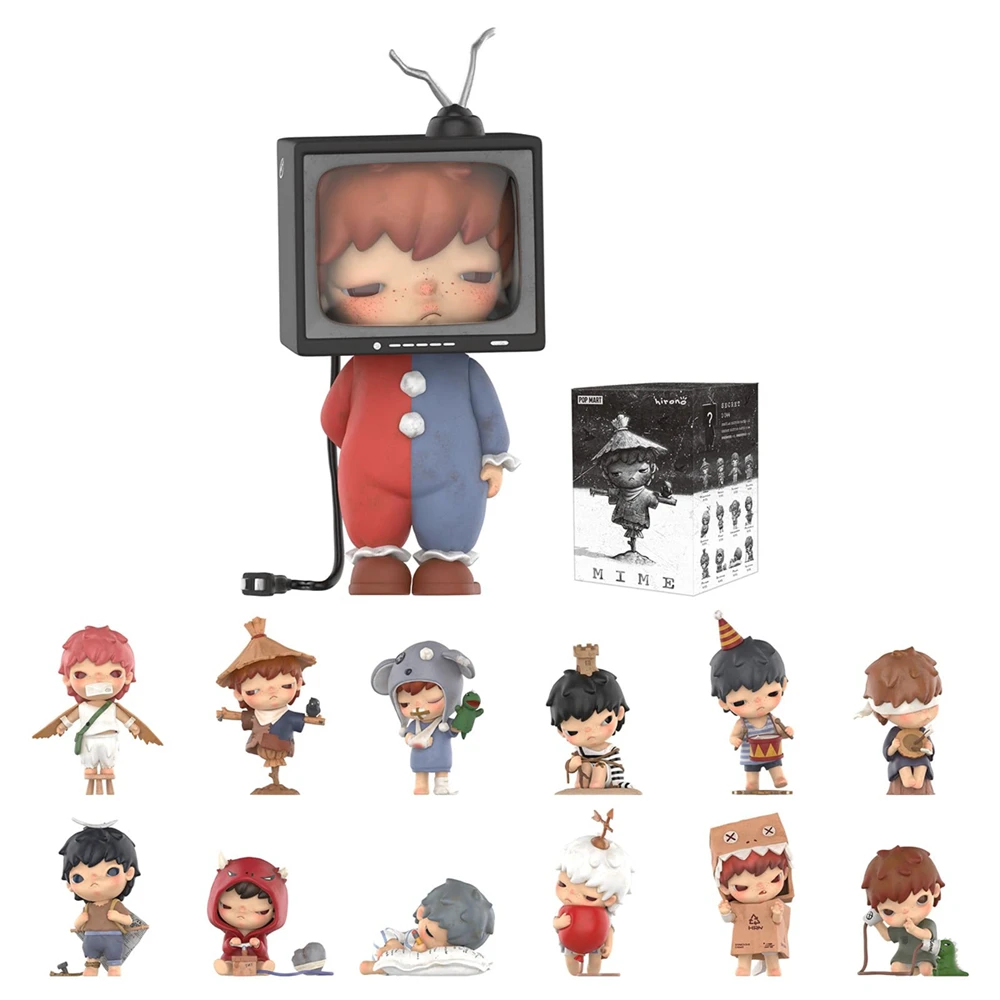 POP MART Hirono Mime Series Figures - Random Collectibles