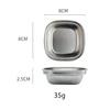 304 Silver Single Plate