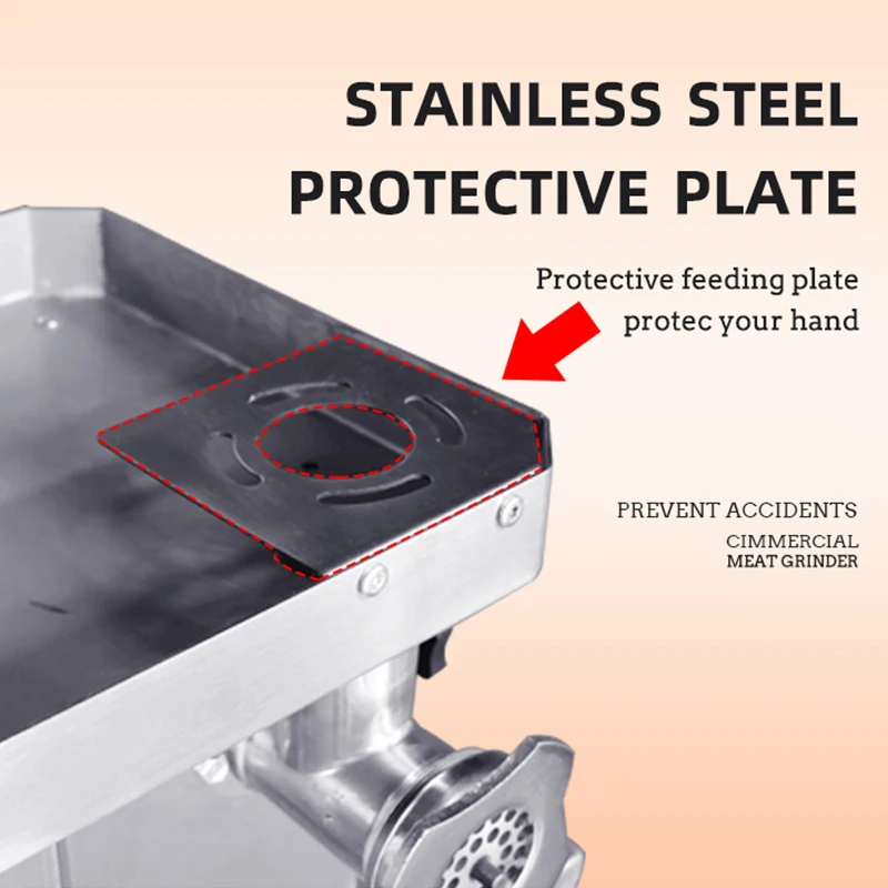 12 PS Meat Mincer and Sausage Filler Machine