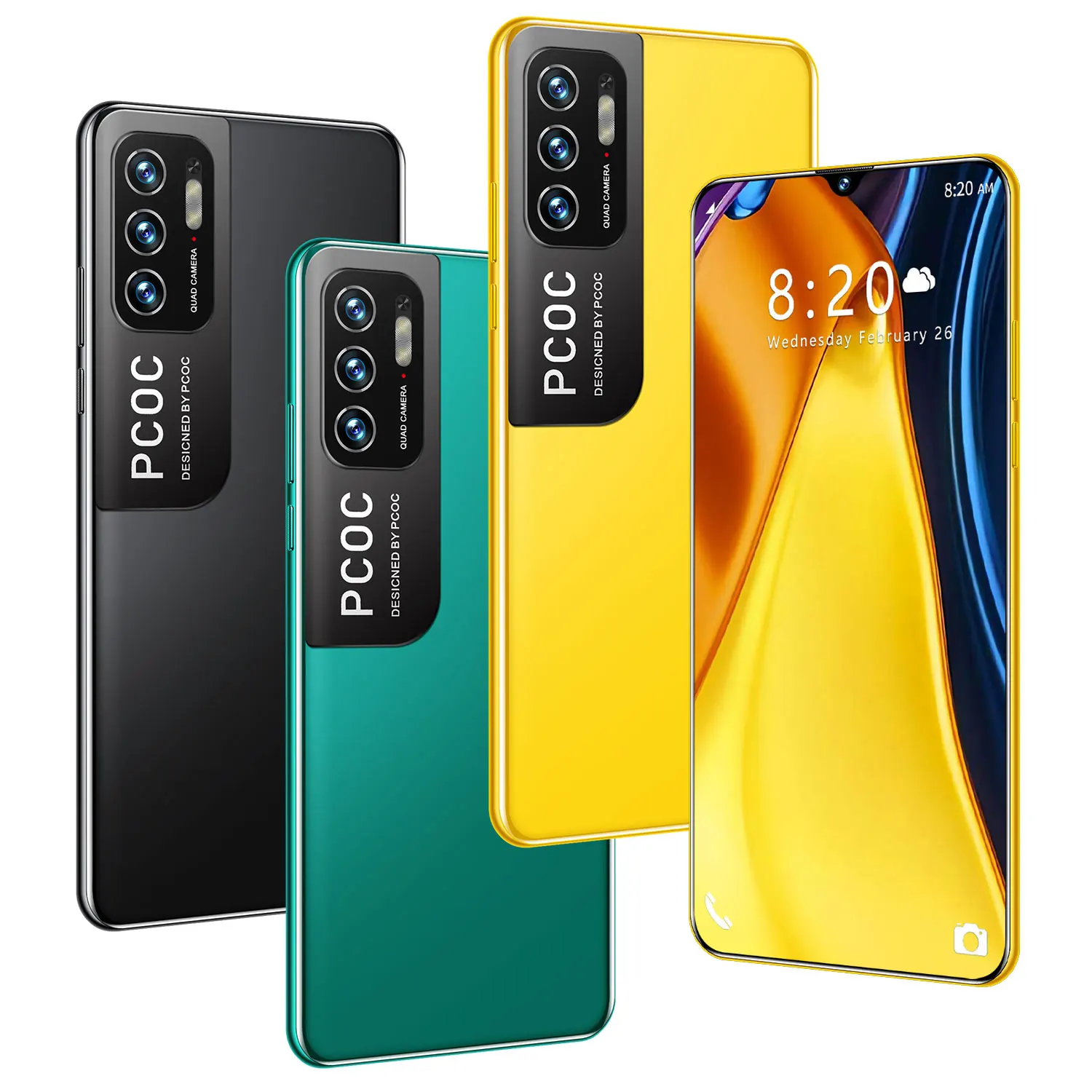 2021 Горячая Распродажа Новый телефон M3 Pro MAX 6,7 дюймов Android смартфоны 12 Гб + 512 Гб 10-ядерный 5G LET мобильных телефонов 4 камеры для мобильных телефонов