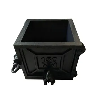 150x150x150mm Cube Cast Iron Concrete Mould Cement Mortar Compressive Test Concrete Block Mould