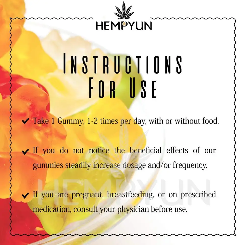 
 Вкусные gummy медведь КБР 750 мг 1000 мг КБР gummies  