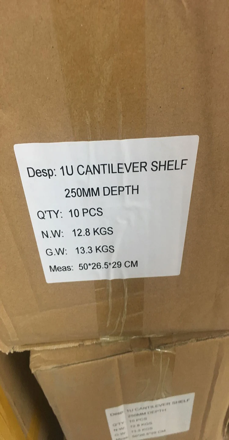 Spcc 1.2mm Network Enclosure Rack Mount Server Chassis 1u 250mm Depth ...