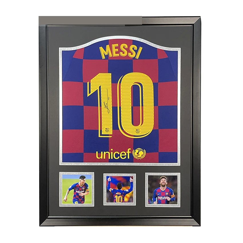 messi jersey framed