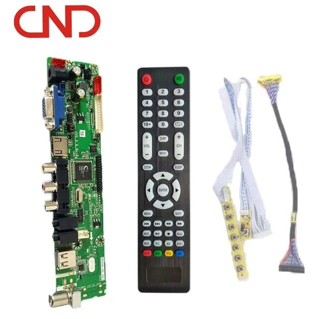 High Quality Universal LCD LED Circuit V56 V59 DVB T2 TV Control Main Mother Board