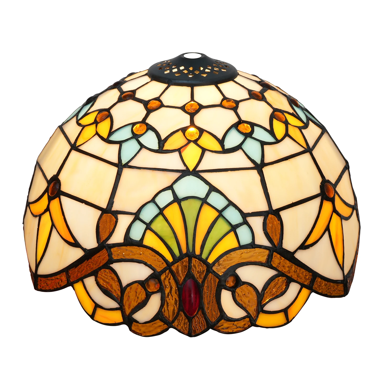DOITOOL Paralumi In Vetro E27 Set Da 3 Pezzi, Coprilampada Decorativi Effetto Satinato, Accessori Per Lampade Da Soffitto E Parete, Illuminazione - 6