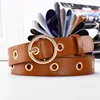 Khaki round buckle - 105cm