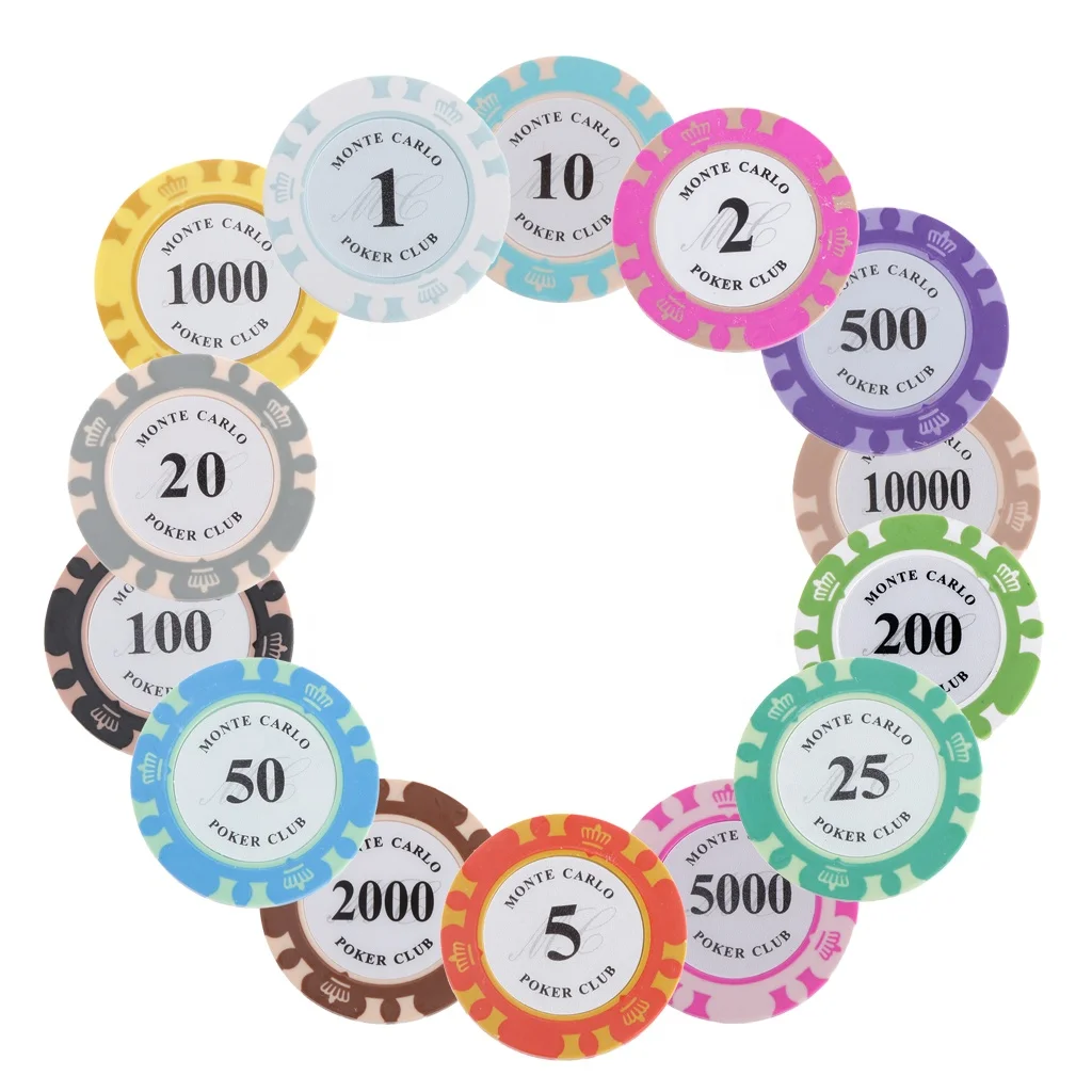 11.5g Royal Flush PS Poker Chips with Stickers
