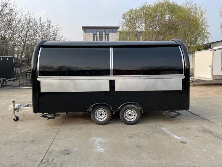 Foodtruck Fast Food Mini Camper Trailers Mobile Food Vans For Sale