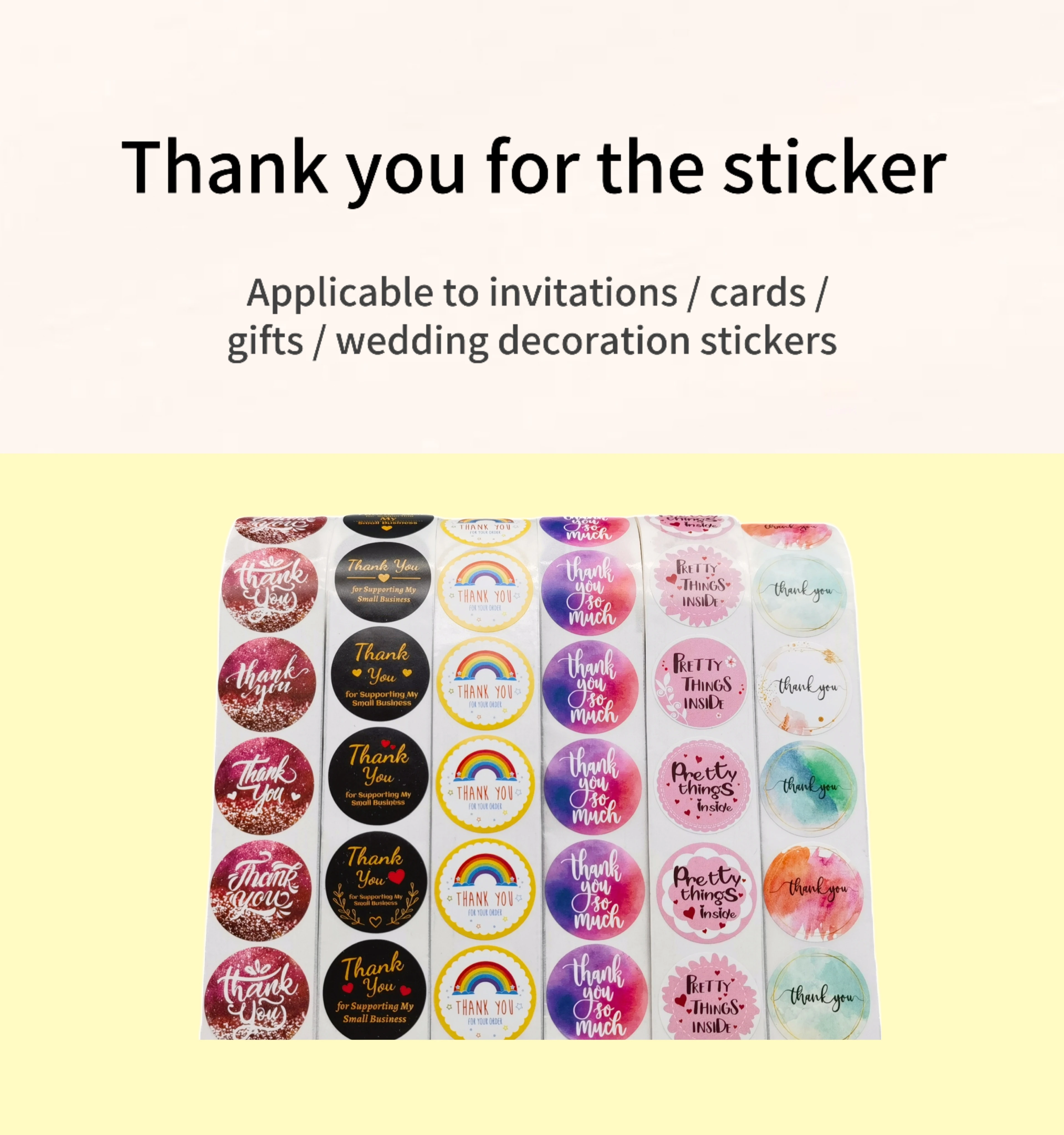 Custom Business Logo Label Sticker Print - 2.5cm Adhesive