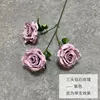 Rosa di diamanti a tre teste - viola