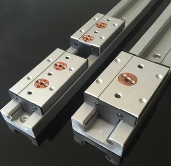 SGR20 double axis linear guide +SGB20UU slide block for linear motion system