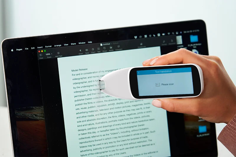 2024 New Translator Machine Translator Pen Touchable Screen Online Scanning Pen Offline Translator for Learning