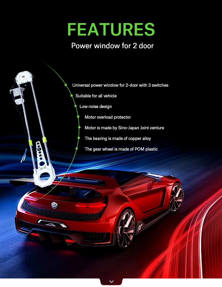 Universal 4-Door Automatic Power Window Closer Module Electric Rolling System for Most 4-Door Cars Vehicle Car Windows