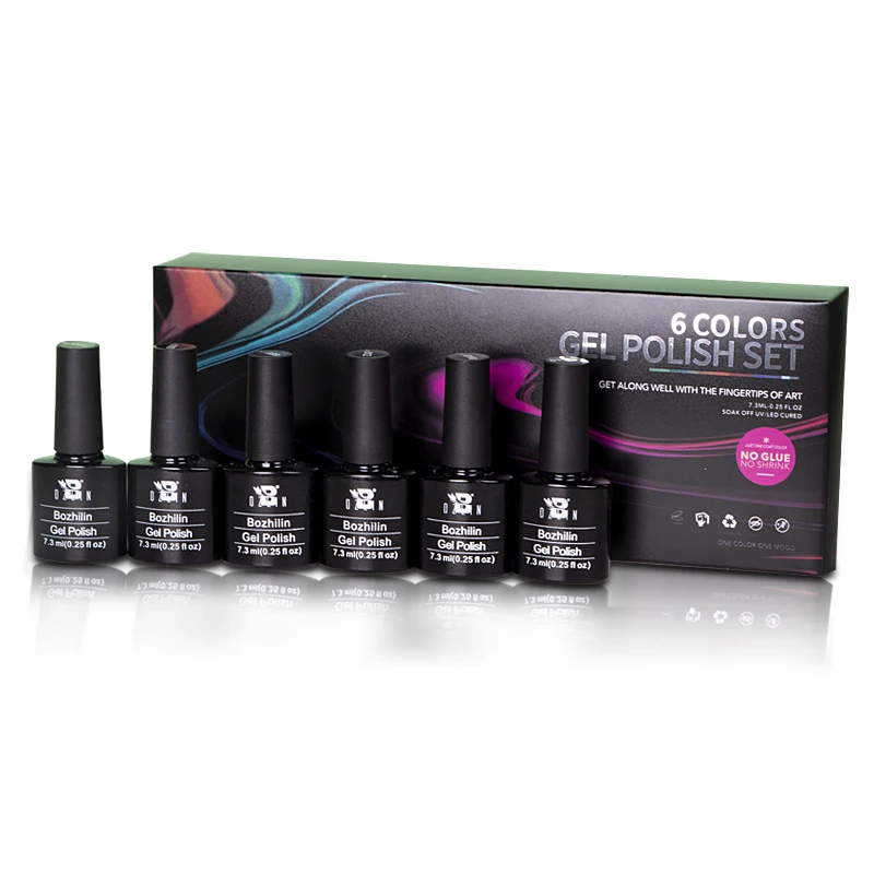 gel nail polish nail gel supplier verniz nail polish gelpolish brown gel esmaltes semipermanente gel polish set gel nail polish set nail kit 6 pieces gel polish