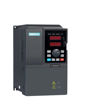 SINOVO Frequency Converter DC to AC Three Phase 380V 30kw 50hz to 60hz Black DC/AC Inverters 18 Months CE ISO9001 Internal RS485